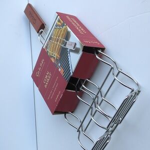 New Sur‎ La Table Silver Corn Basket